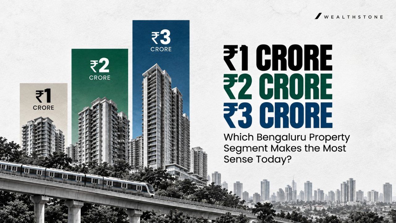 ₹1 Crore vs ₹2 Crore vs ₹3 Crore: Which Bengaluru Property Segment Makes the Most Sense Today?