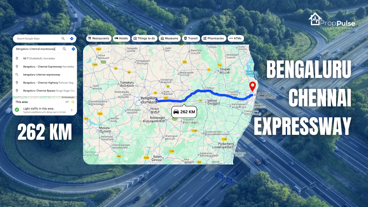 Bengaluru-Chennai Expressway: A Game-Changer for South India’s Real Estate Landscape 