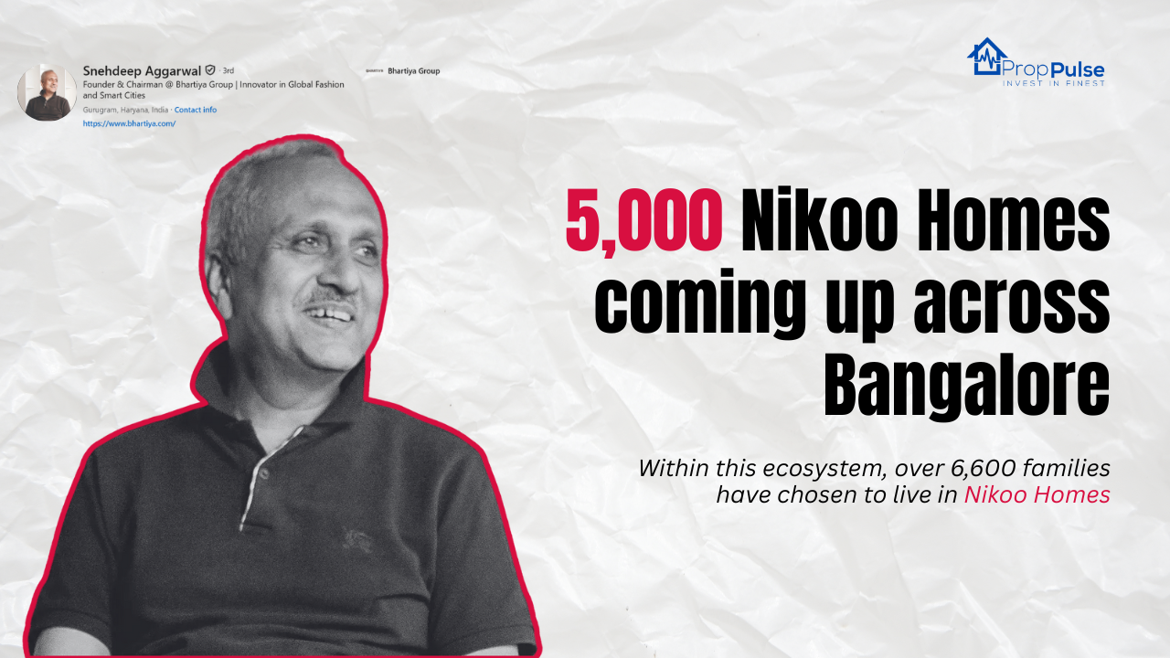 Bhartiya Urban to Launch 5,000 Nikoo Homes in Bengaluru A New Chapter in Urban Living