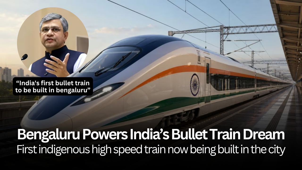 India Begins Building First Indigenous Bullet Train at Bengaluru Plant Boosting Make in India and Future Rail Innovation
