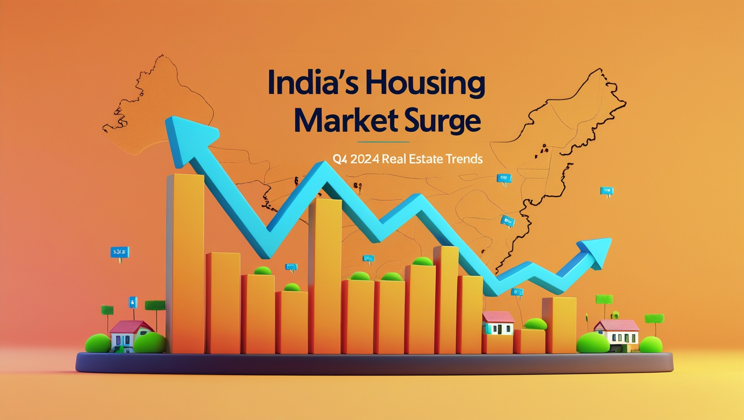 India’s Housing Market Surge: Q4 2024 Real Estate Trends