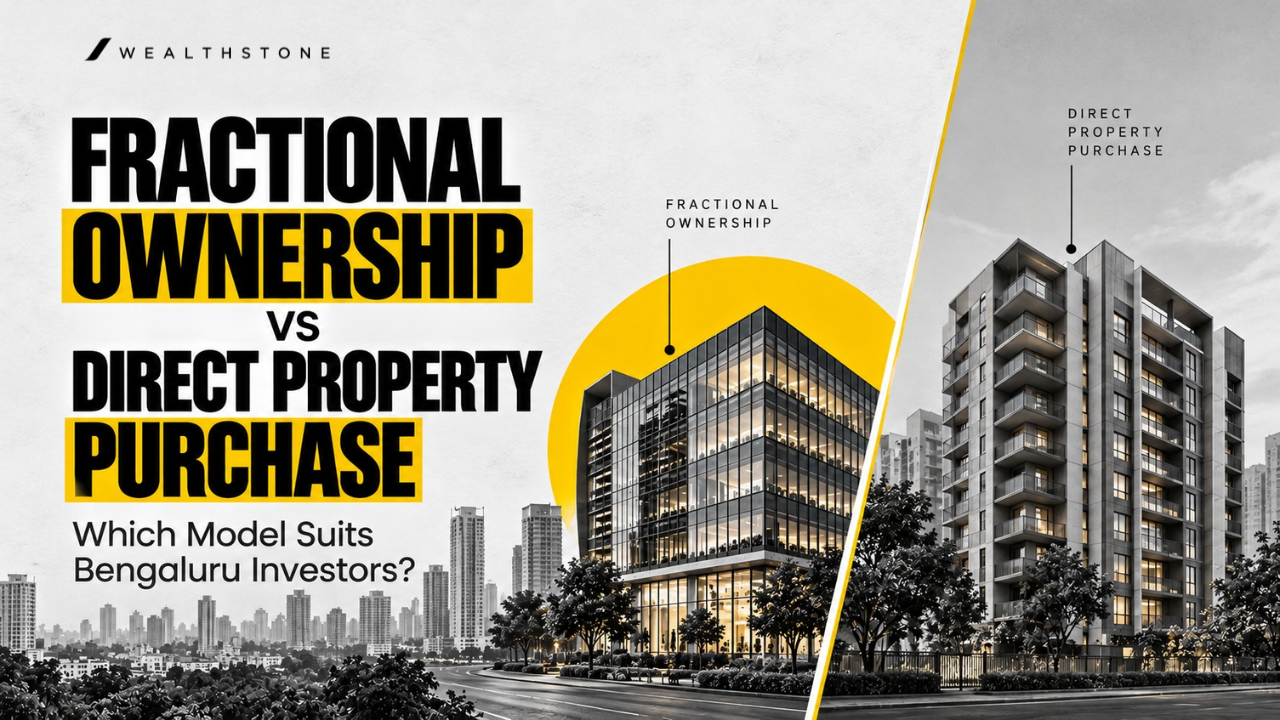 Real Estate Investment Through Fractional Ownership vs Direct Property Purchase: Which Model Suits Bengaluru Investors?