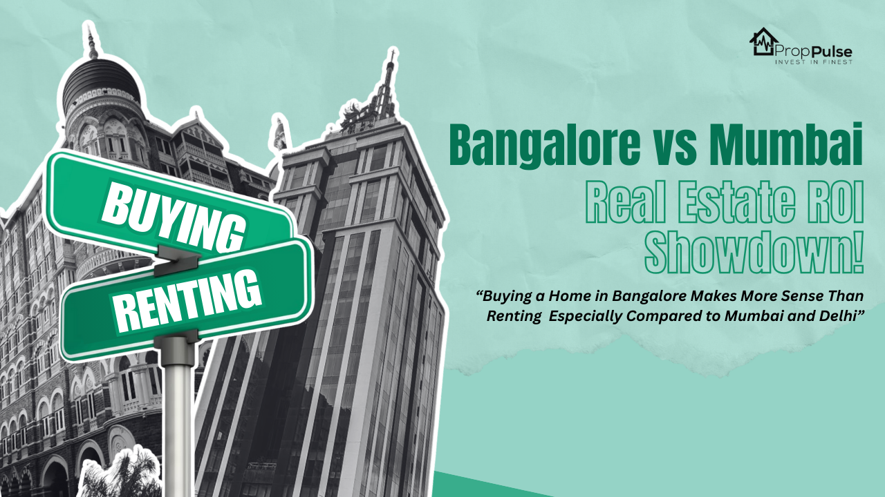 Why Buying a Home in Bangalore Makes More Sense Than Renting Especially Compared to Mumbai and Delhi