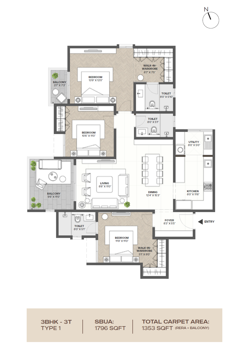 Image of floor and plan