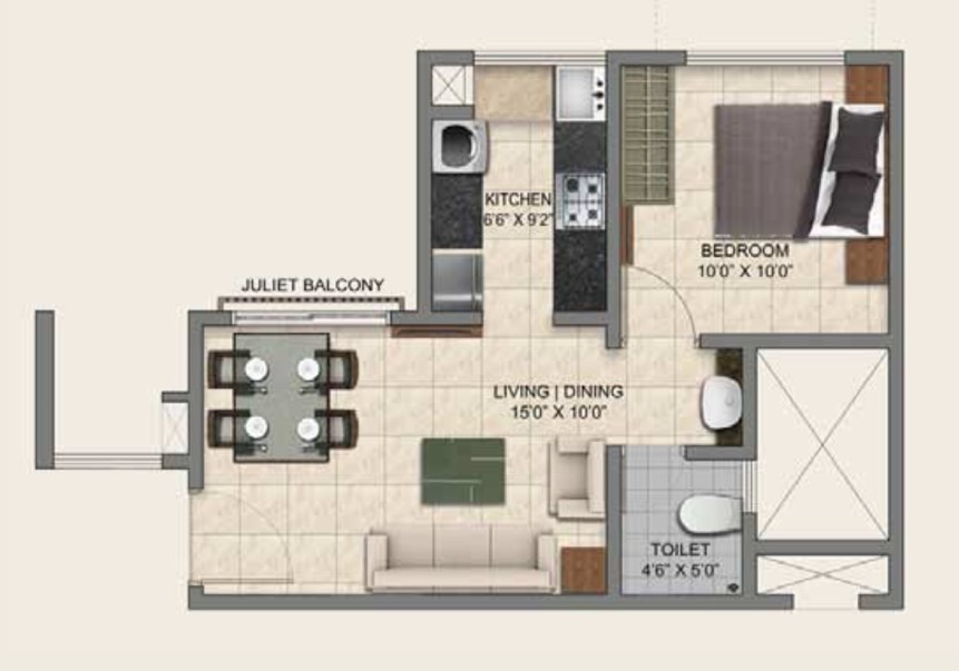 Image of floor and plan