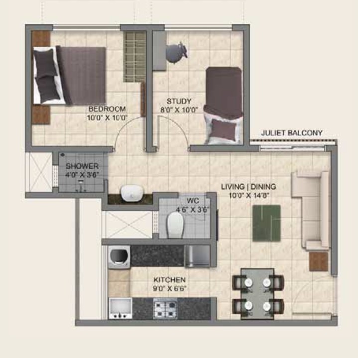 Image of floor and plan
