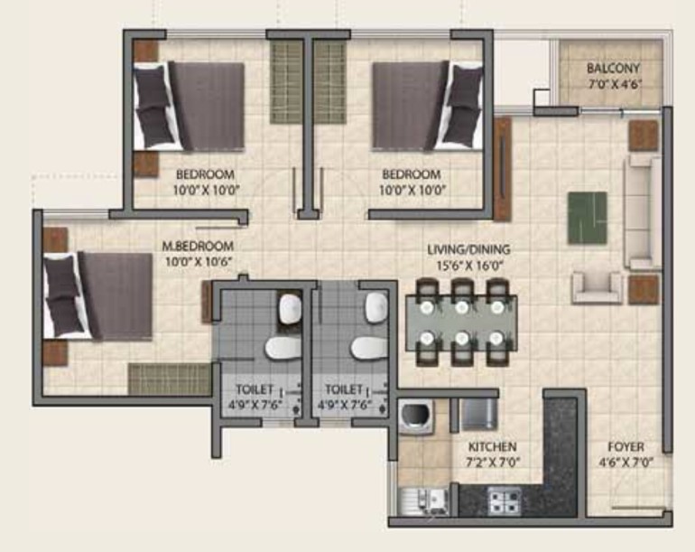 Image of floor and plan