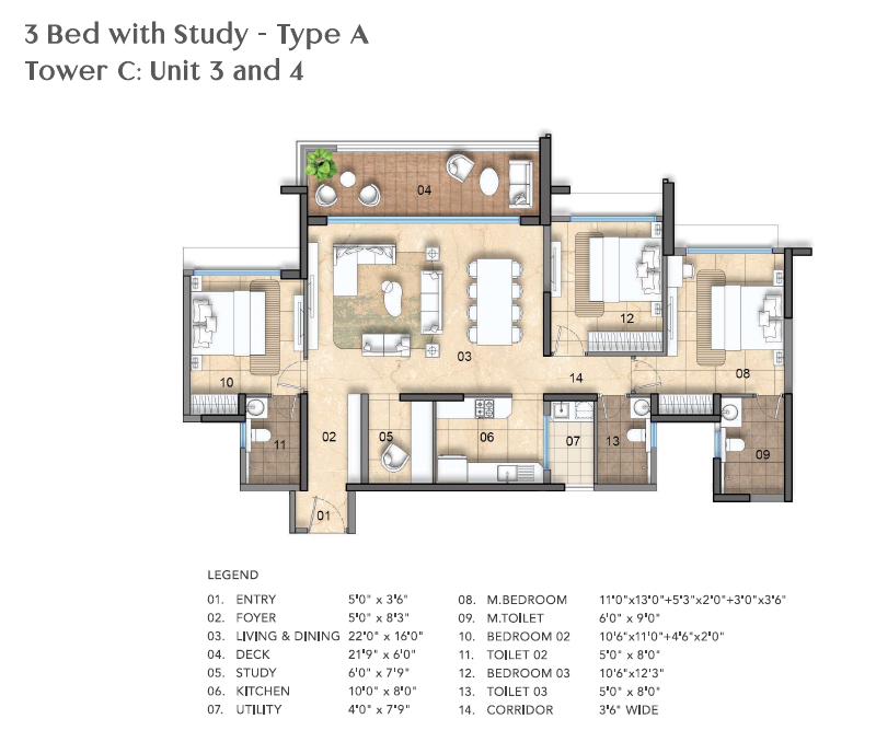 Image of floor and plan