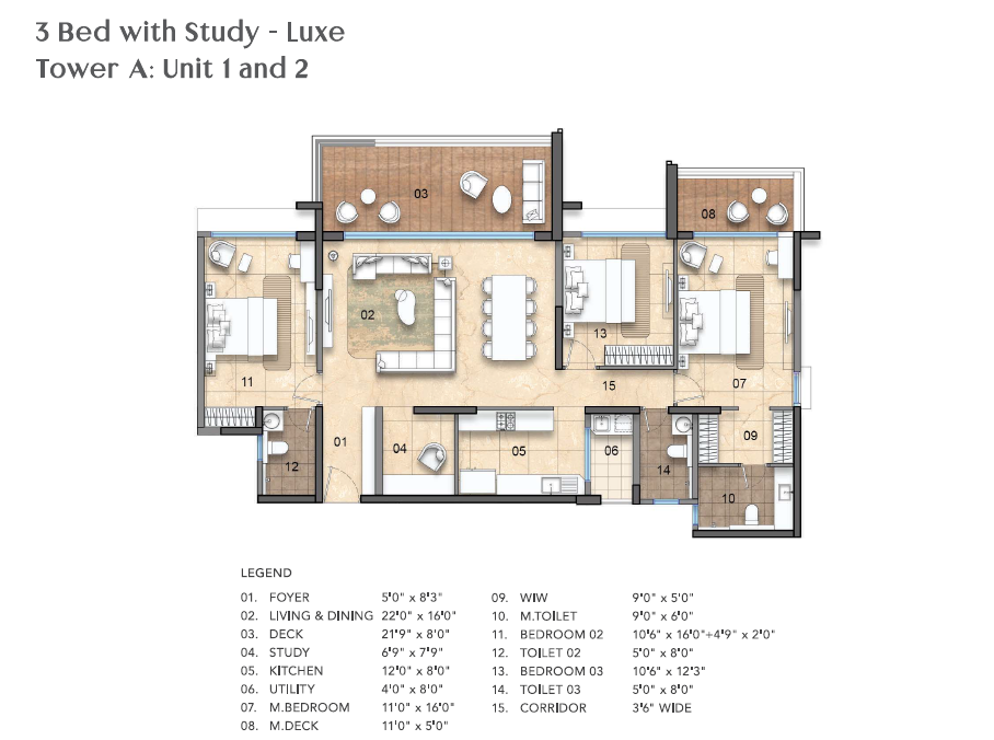 Image of floor and plan