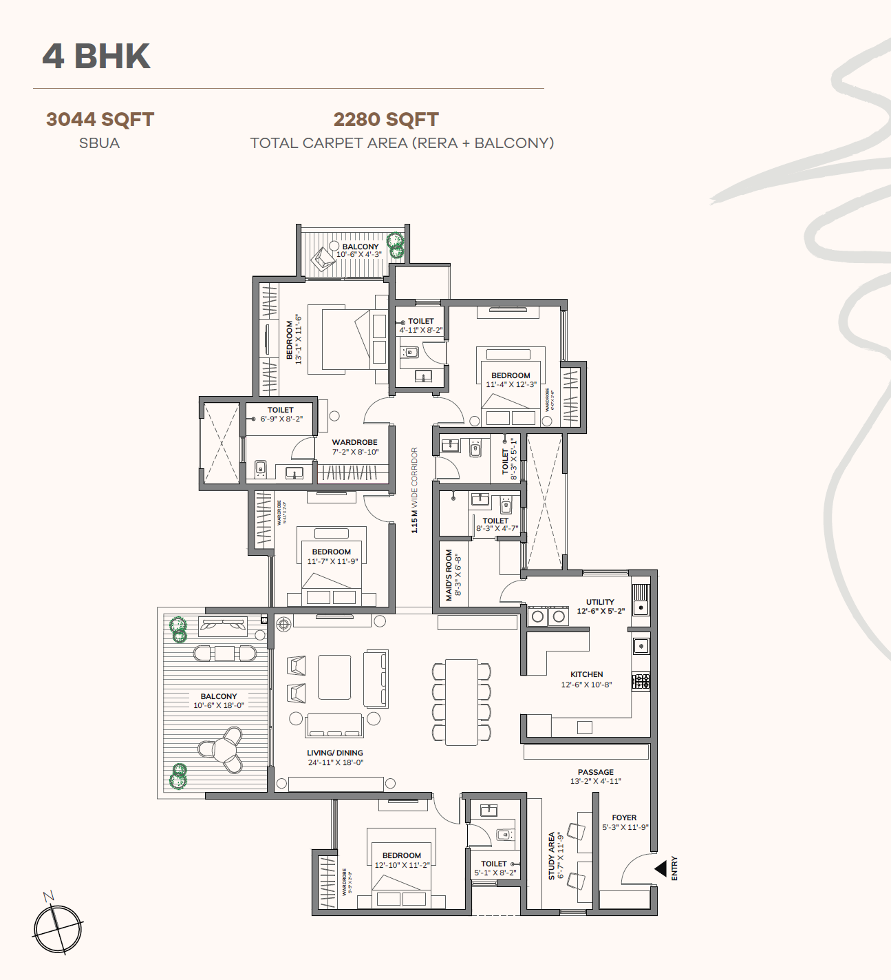 Image of floor and plan
