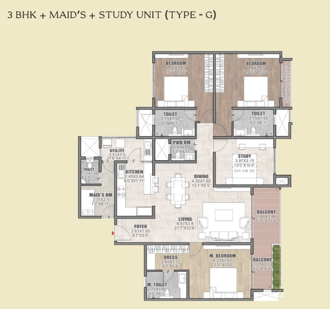 Image of floor and plan