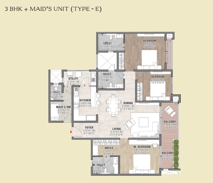 Image of floor and plan