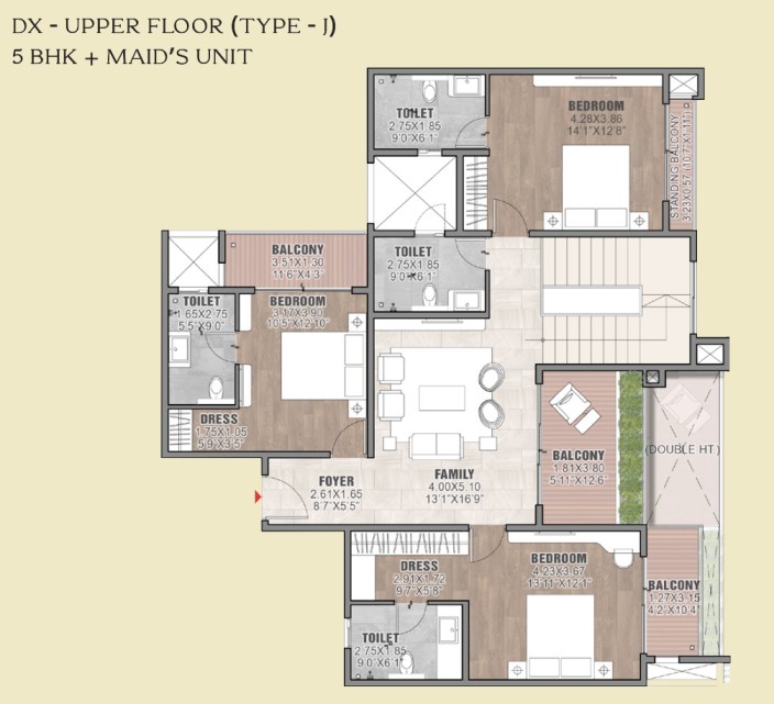 Image of floor and plan