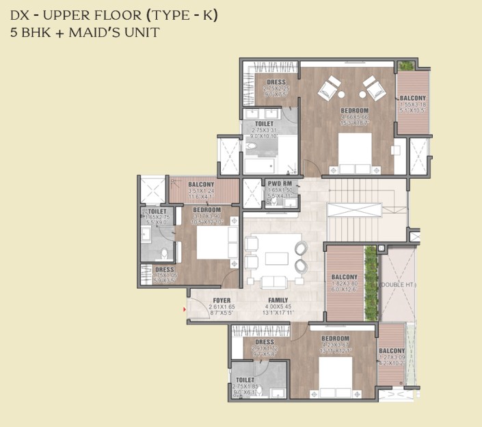 Image of floor and plan
