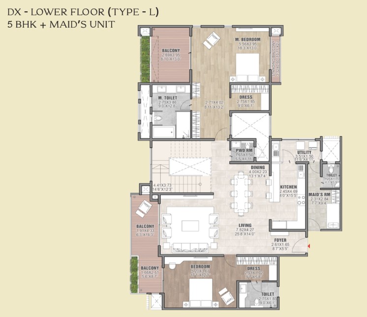 Image of floor and plan