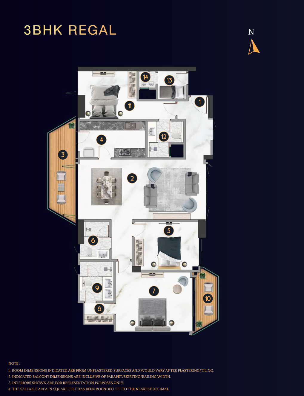 Image of floor and plan