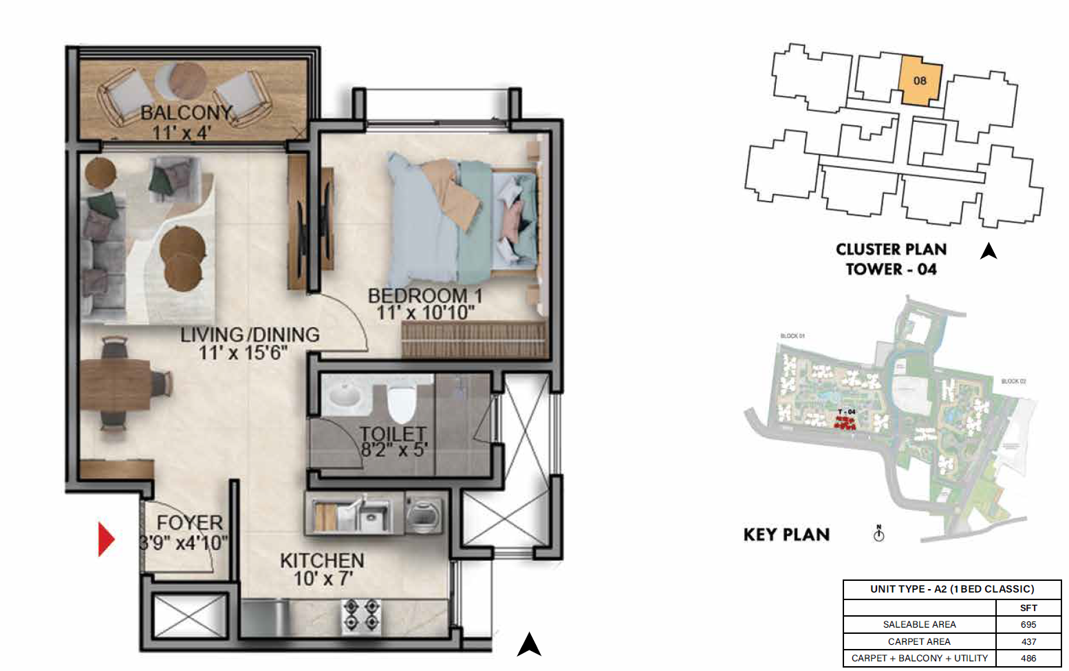 Image of floor and plan