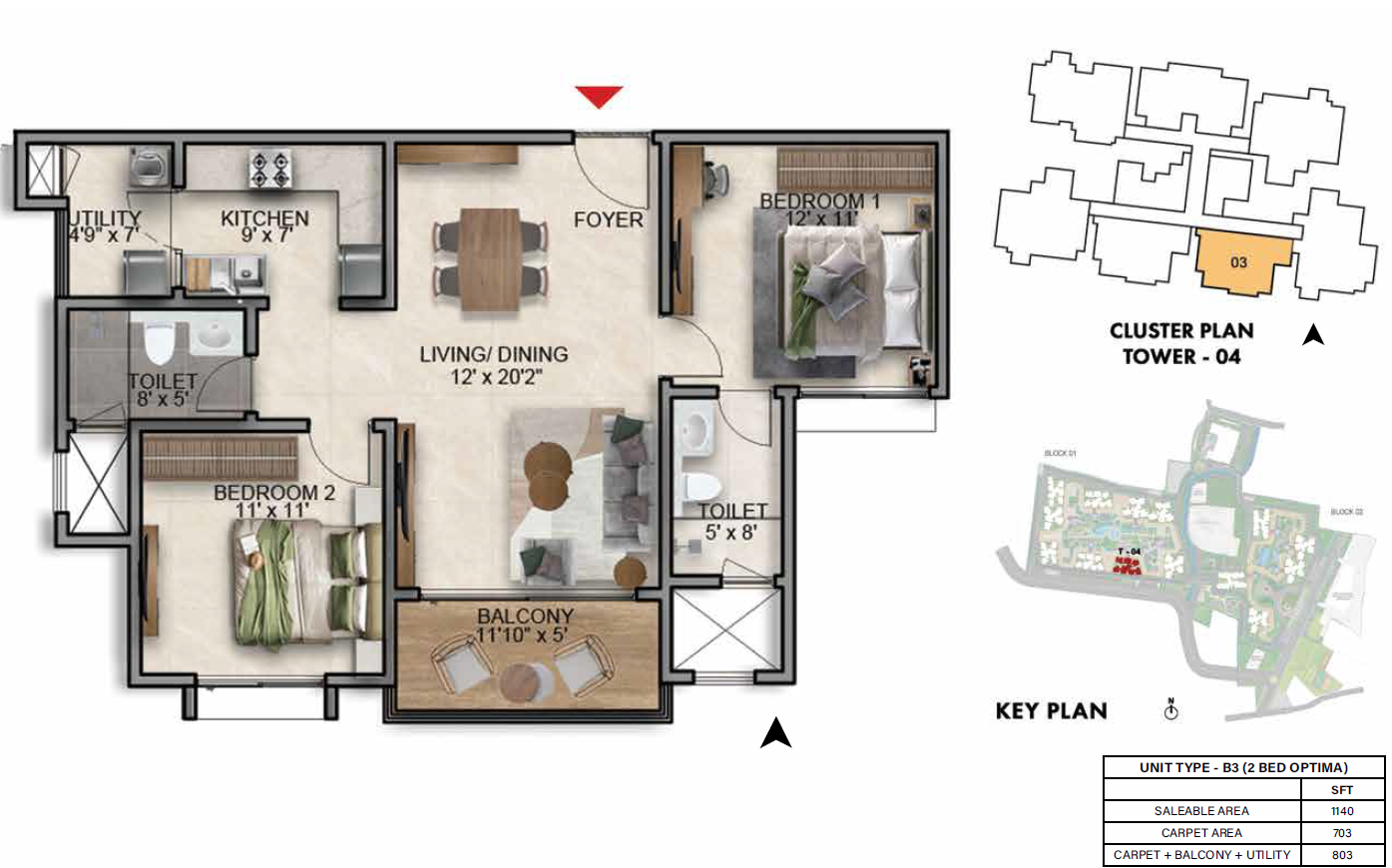 Image of floor and plan