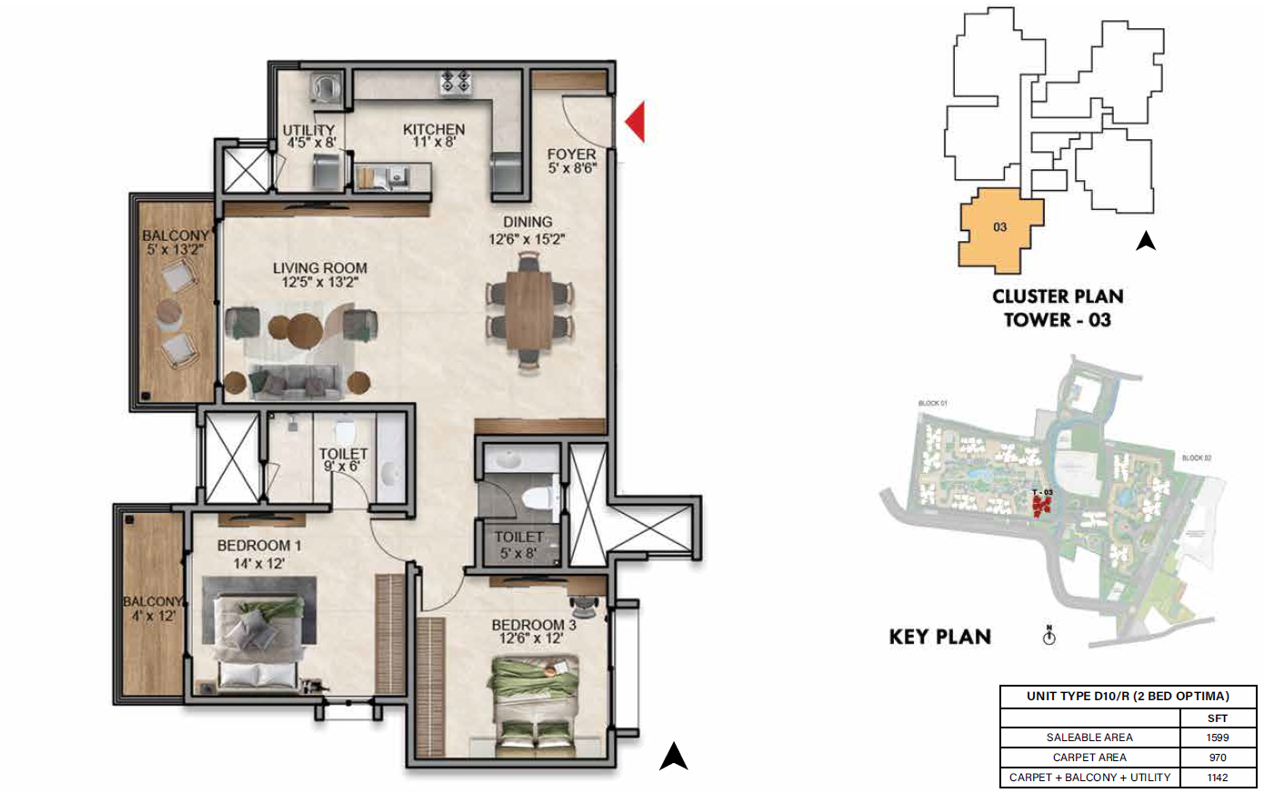 Image of floor and plan