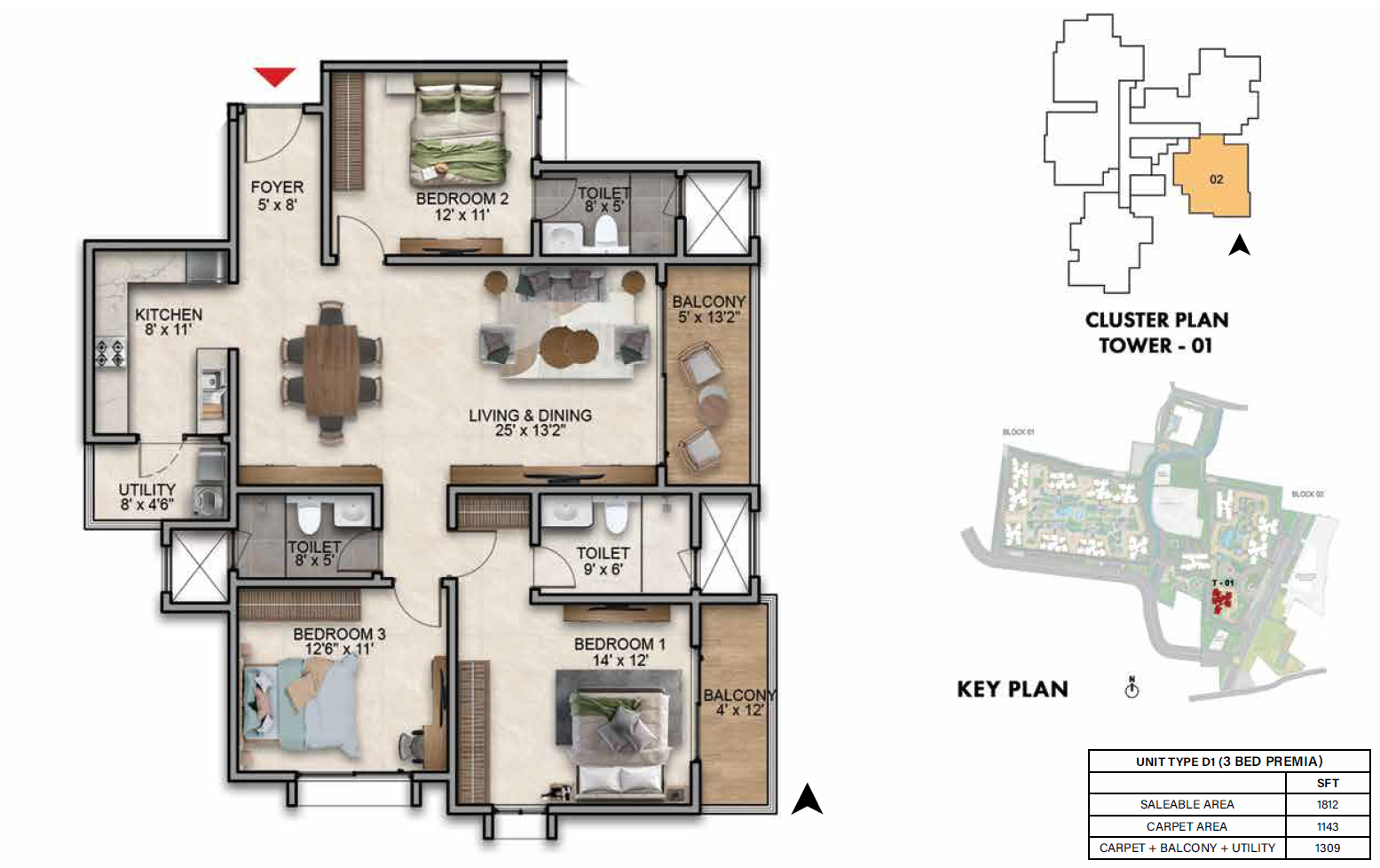 Image of floor and plan