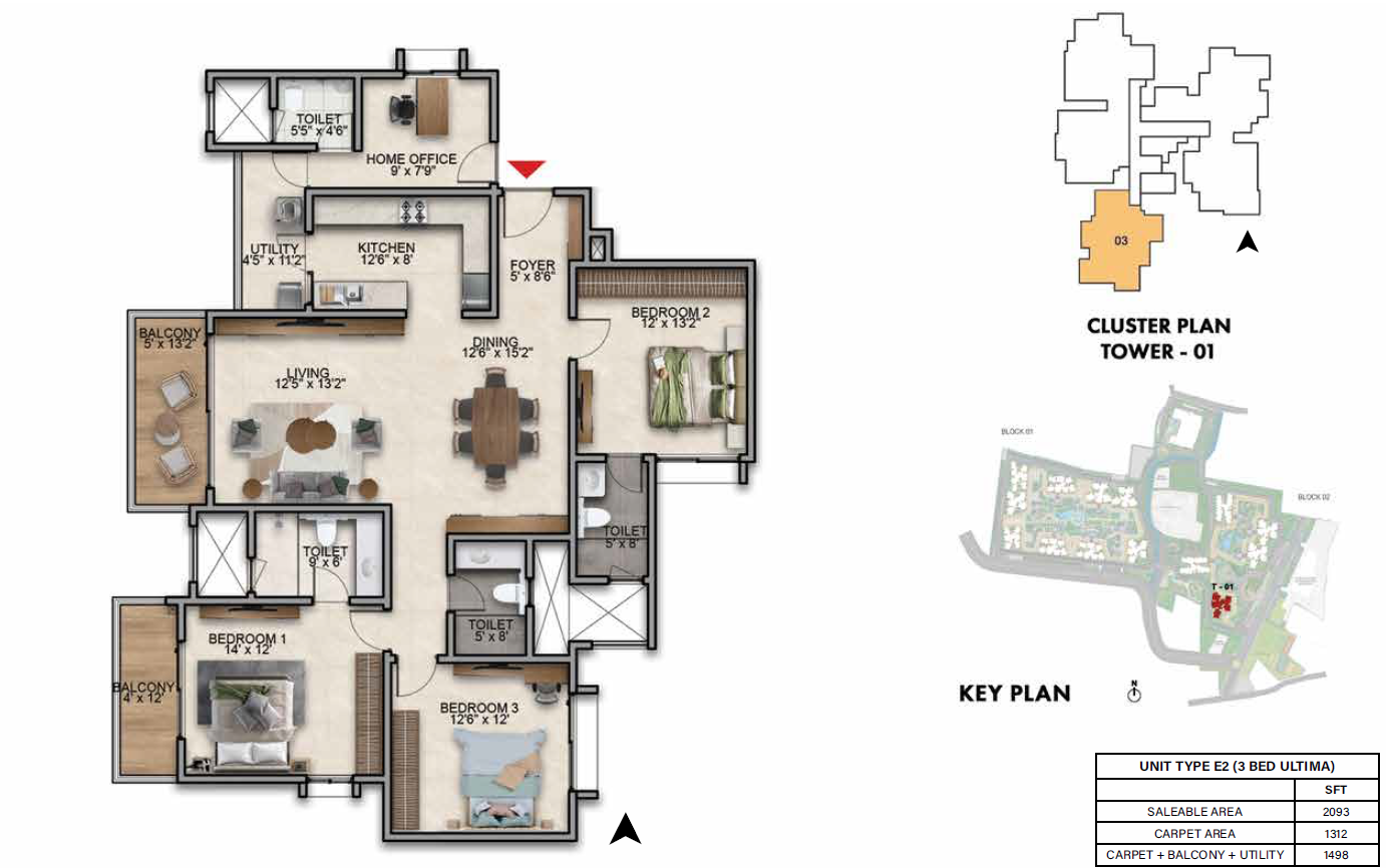 Image of floor and plan