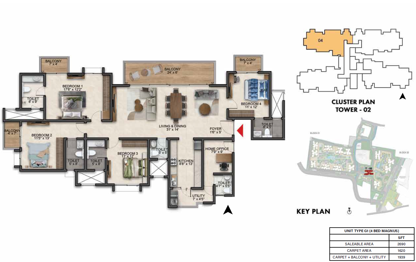 Image of floor and plan