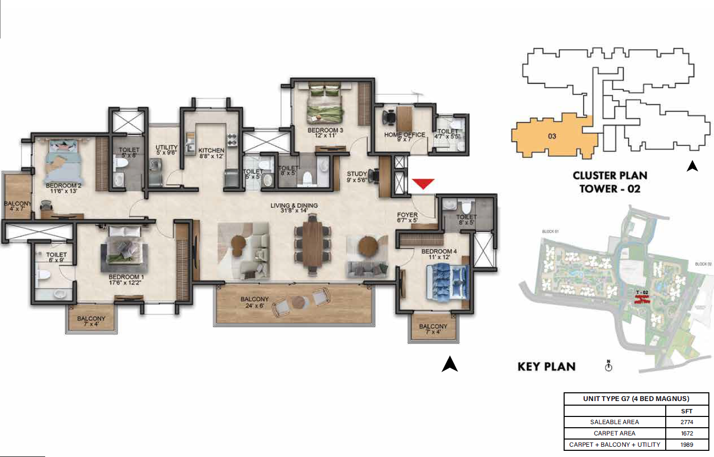 Image of floor and plan