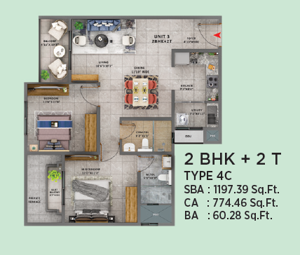 Image of floor and plan