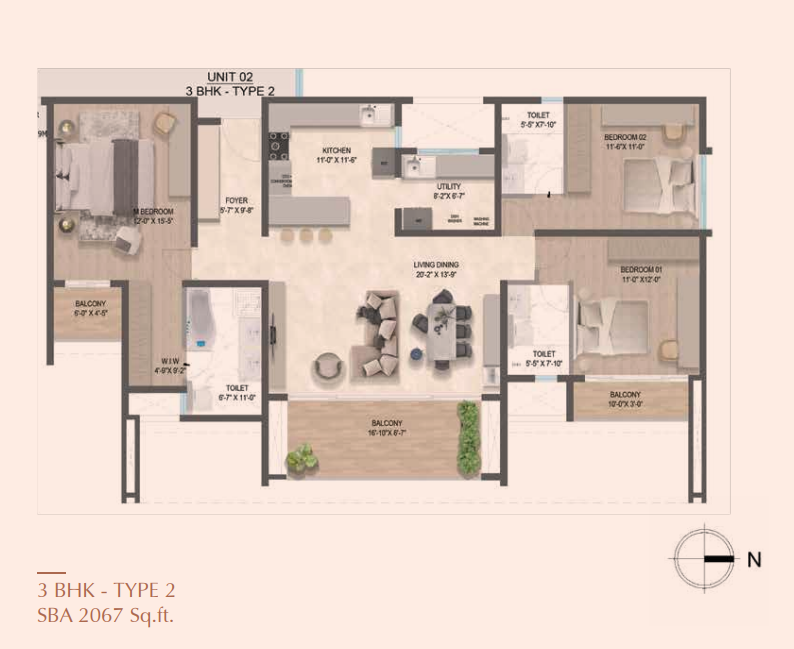 Image of floor and plan