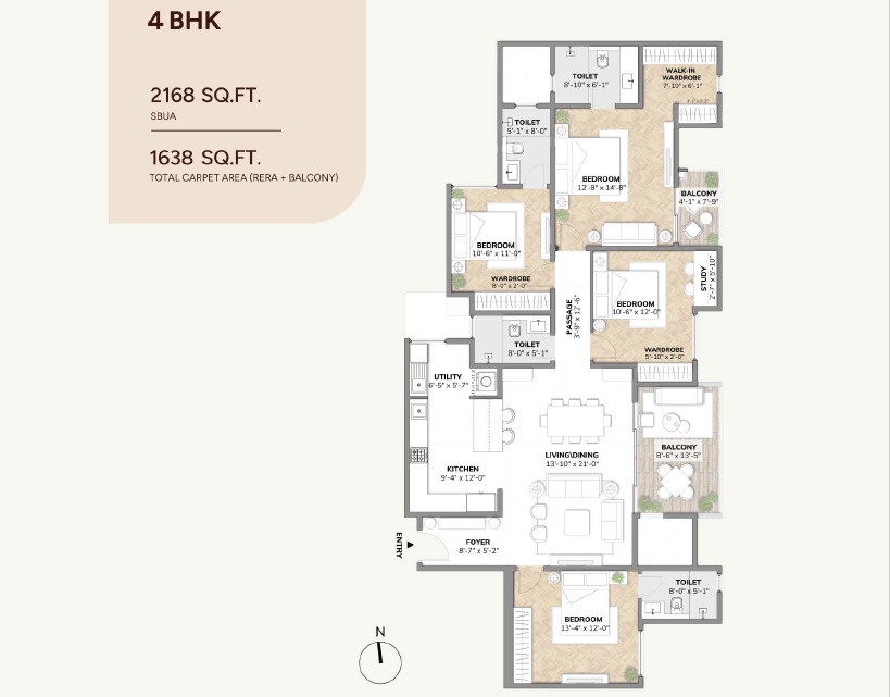 Image of floor and plan